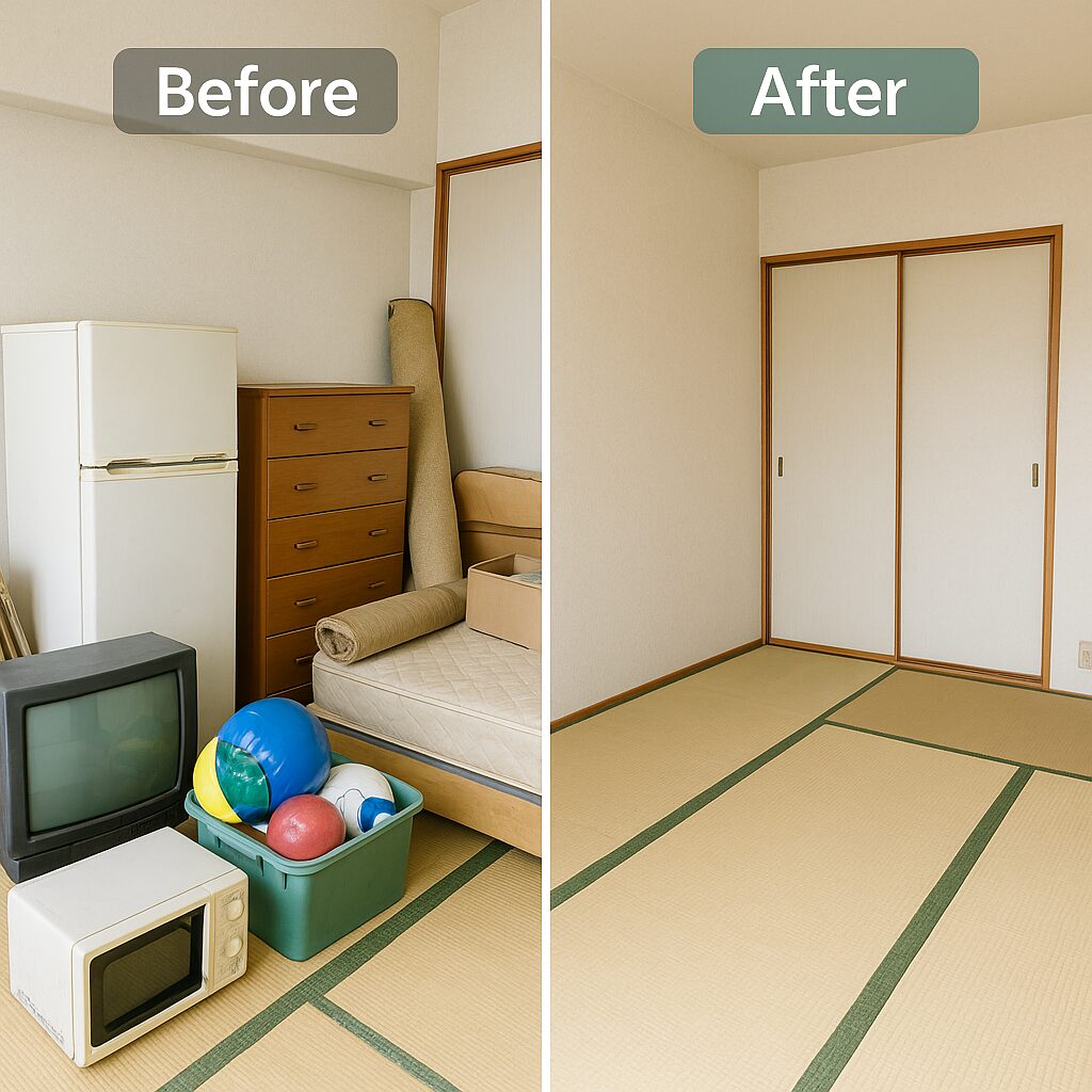 時津町の不用品回収の実績